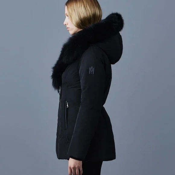 MACKAGE ADALI-BX BLACK S - BRAND NEW LADIES DOWN COAT - Picture 4 of 6